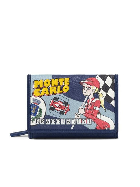 BRACCIALINI CARTOLINE MONTE CARLO Portafoglio medio multi - Portafogli Donna