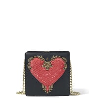 BRACCIALINI SHAPE Micro bag con cuore e strass - Borse Donna