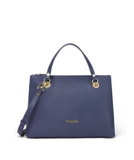 BRACCIALINI NORA Borsa a mano in pelle con tracolla blu - Borse Donna - 1