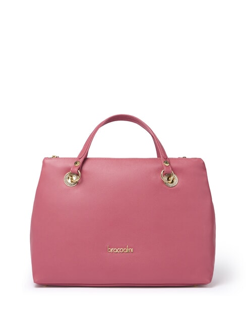 BRACCIALINI NORA Borsa a mano in pelle con tracolla rosso - Borse Donna