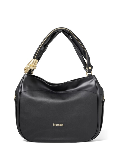 BRACCIALINI GRETA Borsa a spalla in pelle nero - Borse Donna