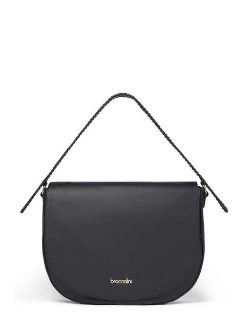 BRACCIALINI NAOMI Borsa a spalla in pelle nero - Borse Donna