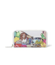 BRACCIALINI CARTOLINE CUBA Portafoglio grande zip around multi - Portafogli Donna - 1