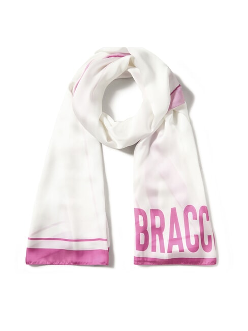 BRACCIALINI FOULARD Stampa logo fuxia - Sciarpe