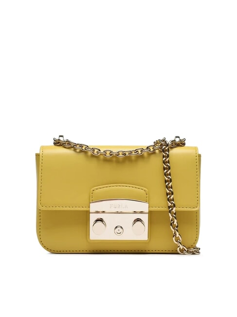 FURLA METROPOLIS MINI Borsa a tracolla honey - Borse Donna