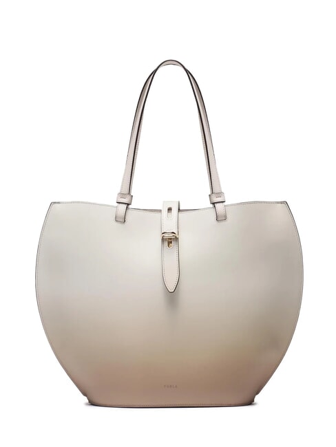 FURLA UNICA Borsa a spalla in pelle toni marshmallow - Borse Donna