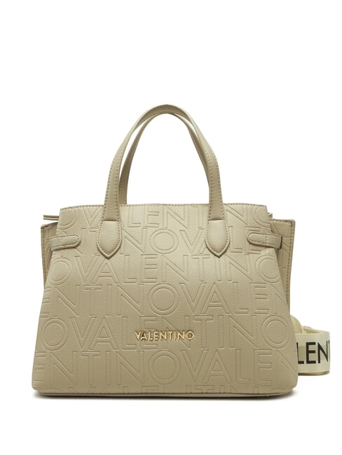 MARIO VALENTINO PANSY Borsa a mano con due tracolle ecru - Borse Donna