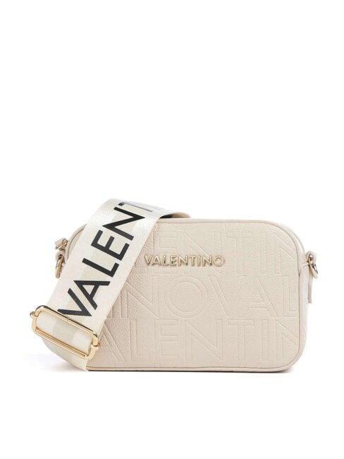 MARIO VALENTINO PANSY Borsa camera case con due tracolle ecru - Borse Donna