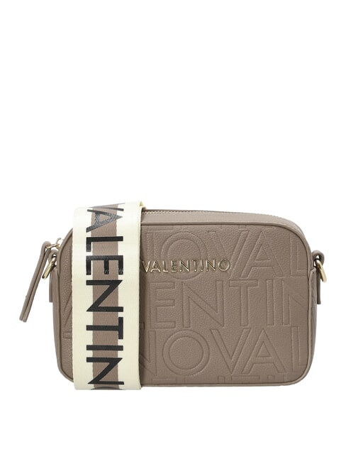 MARIO VALENTINO PANSY Borsa camera case con due tracolle taupe - Borse Donna