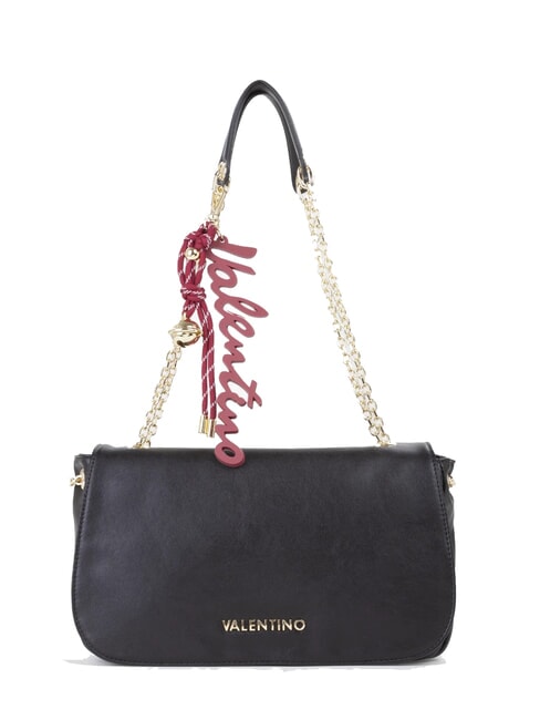 MARIO VALENTINO WINTER RE Borsa a spalla convertible con charms nero - Borse Donna