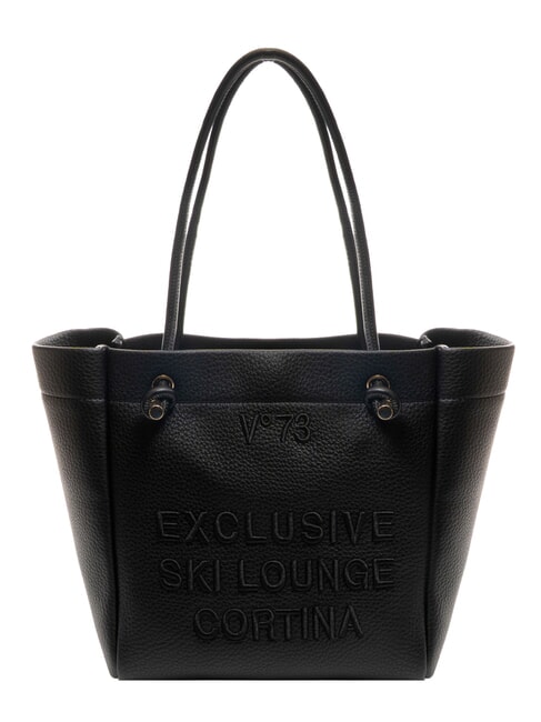 V73 CORTINA Borsa shopping media a spalla nero - Borse Donna
