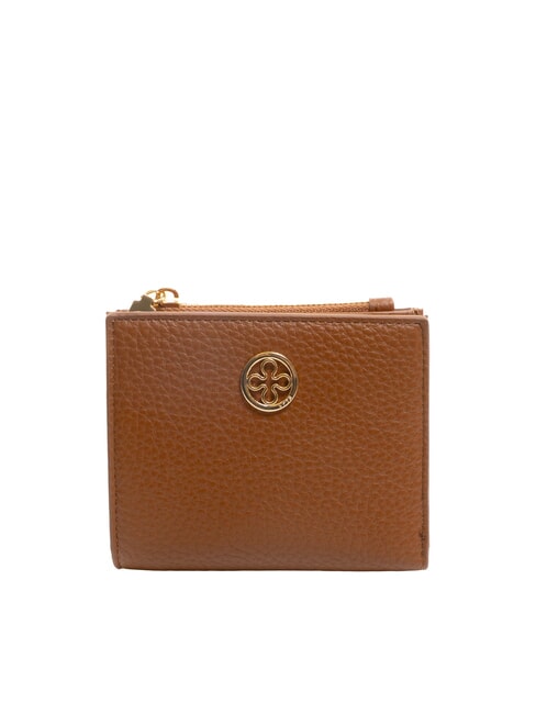 V73 FEDERICA Portafoglio bifold piccolo cuoio - Portafogli Donna