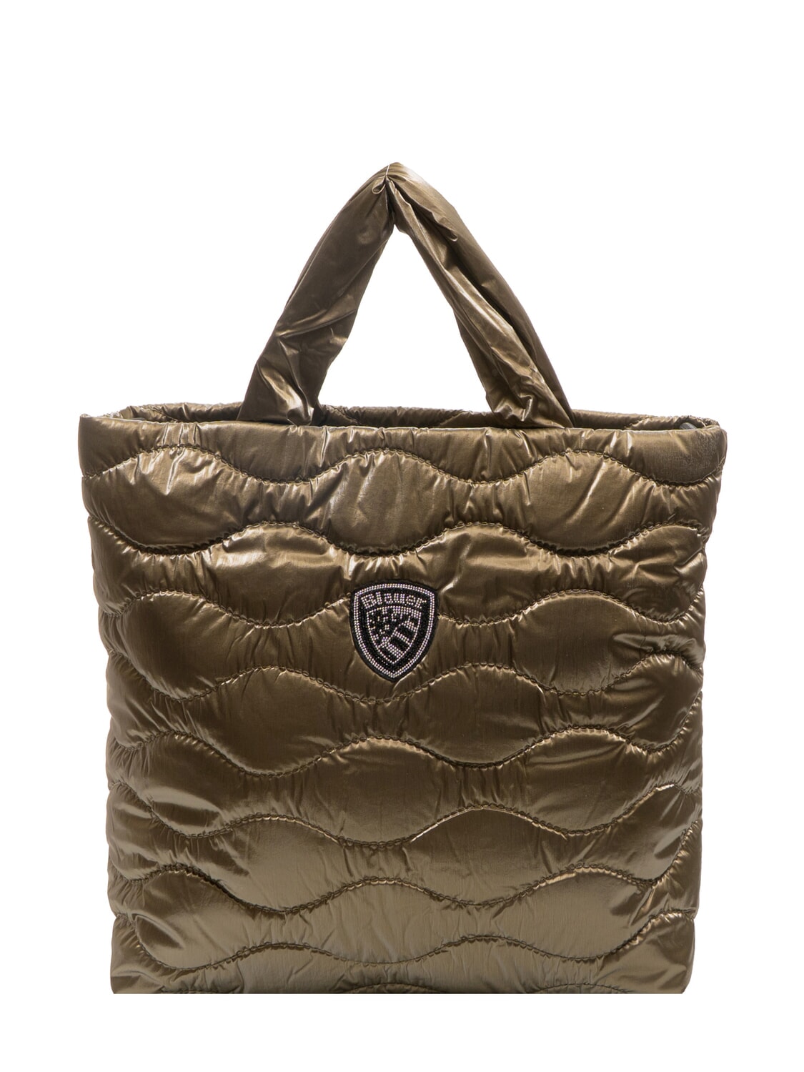 Blauer Softy Borsa Shopping Trapuntata Con Tracolla Mud Acquista