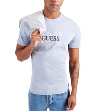 GUESS CHEST BOX T-shirt in cotone con stampa - T-shirt Uomo