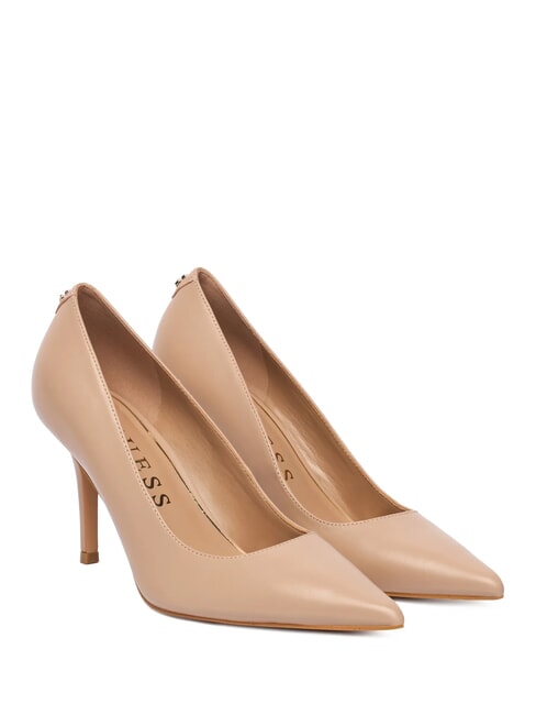 GUESS PRINDY Décolleté alte in pelle Nude - Scarpe Donna