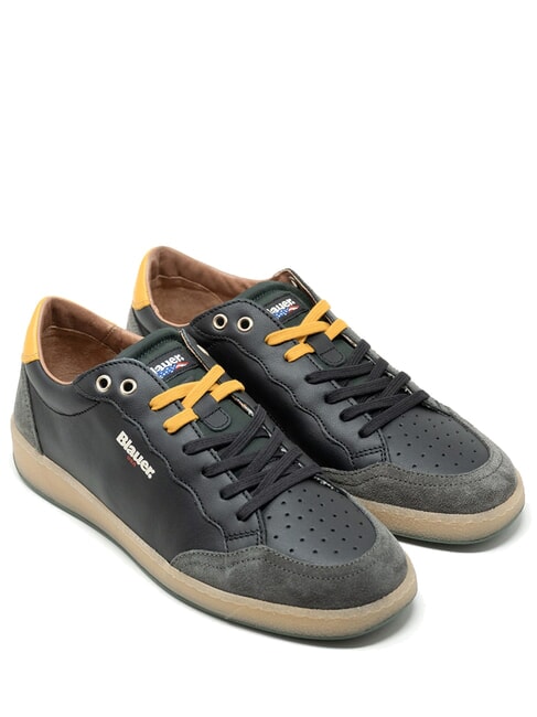 BLAUER MURRAY Sneakers Uomo black/green - Scarpe Uomo