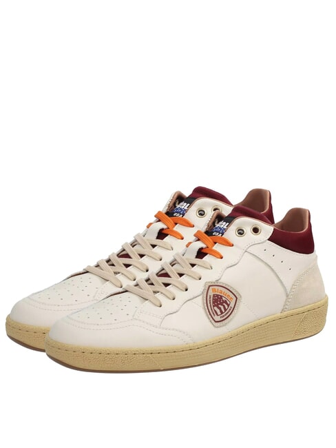 BLAUER MURRAY Sneakers  white/orange - Scarpe Uomo