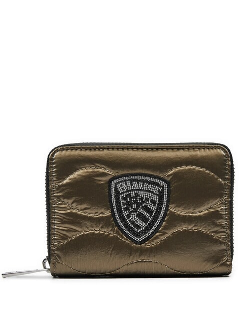 BLAUER SOFTY Portafoglio zip around mud - Portafogli Donna