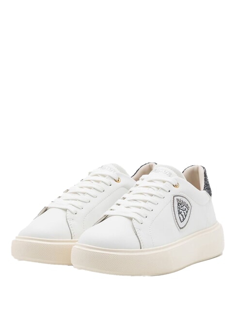BLAUER VENUS Sneakers in pelle white/black - Scarpe Donna