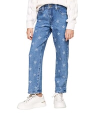 TOMMY HILFIGER TH KIDS Pantaloni jeans stampa stelline - Pantaloni bambini