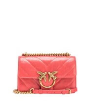 PINKO LOVE ONE MINI Borsa mini in pelle crosta - Borse Donna