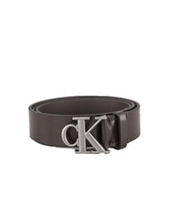 CALVIN KLEIN CK HARDWARE Cintura in pelle - Cinture