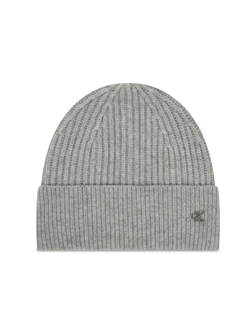 CALVIN KLEIN MONOGRAM HARDWARE  Berretto light grey heather - Cappelli