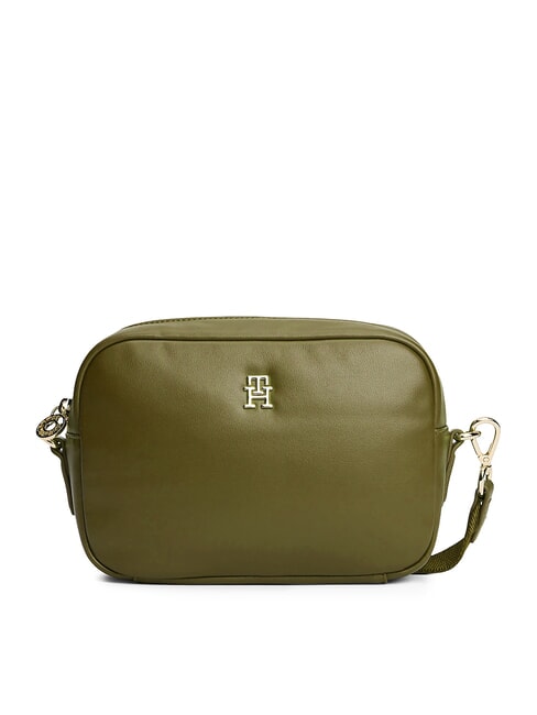 TOMMY HILFIGER POPETTE SOFT Borsa camera case a tracolla huntsman green - Borse Donna