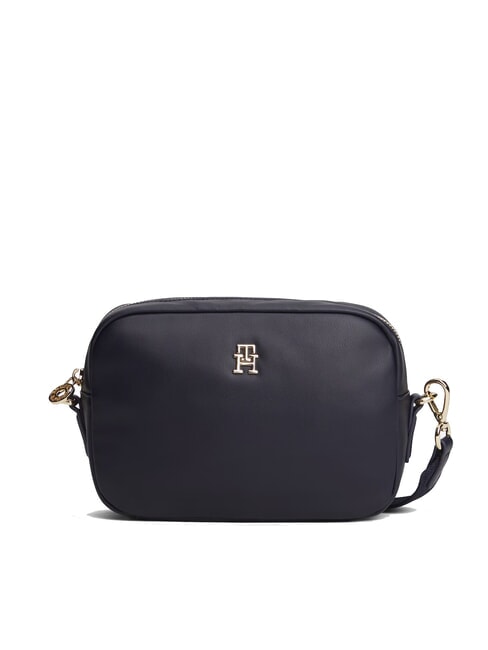 TOMMY HILFIGER POPETTE SOFT Borsa camera case a tracolla space blue / black - Borse Donna