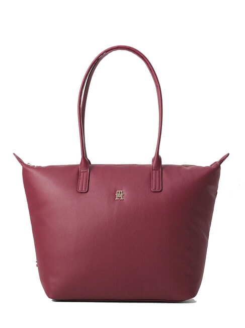 TOMMY HILFIGER POPETTE SOFT Borsa shopping a spalla deep rouge - Borse Donna