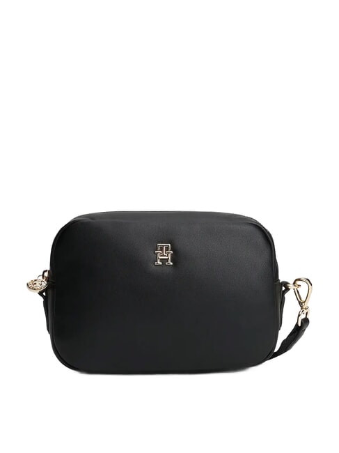 TOMMY HILFIGER POPETTE SOFT Borsa camera case a tracolla black - Borse Donna