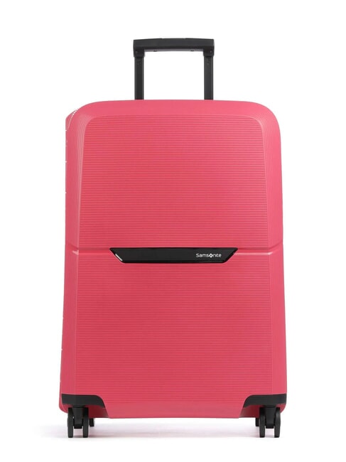 SAMSONITE MAGNUM ECO Trolley misura media geranium red - Trolley Rigidi