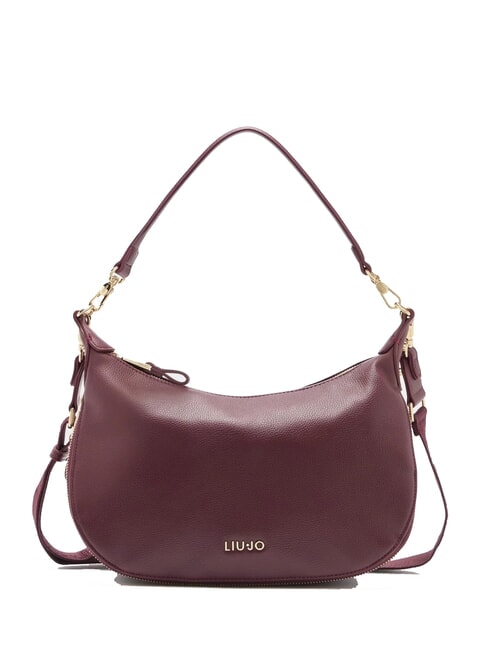 LIUJO KALISKA Borsa hobo con tracolla red wine - Borse Donna