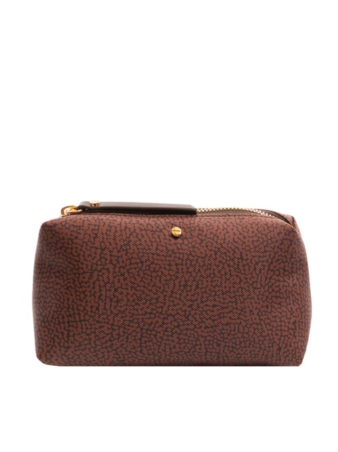 BORBONESE FLEXOS SOFT Trousse terracotta - Bustine & Necessaire