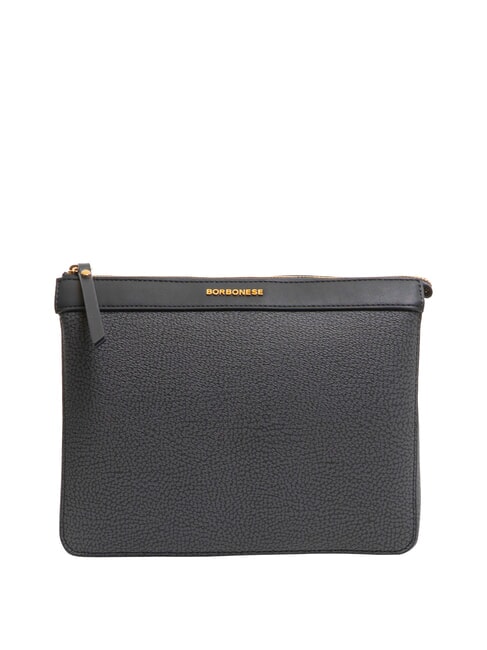 BORBONESE BRUNCH Pochette piatta ardesia - Borse Donna