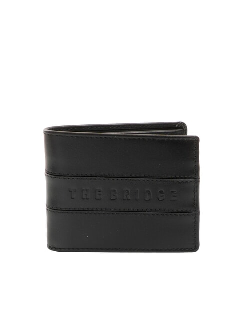 THE BRIDGE VACCHERECCIA Portafoglio con flap, in pelle Nero - Portafogli Uomo