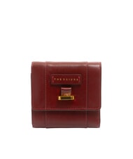 THE BRIDGE VIGNA  Portafoglio in pelle Chianti/Bordeaux/Oro          - Portafogli Donna - 1