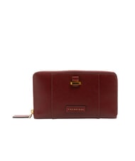 THE BRIDGE VIGNA  Portafoglio zip around in pelle Chianti/Bordeaux/Oro          - Portafogli Donna - 1