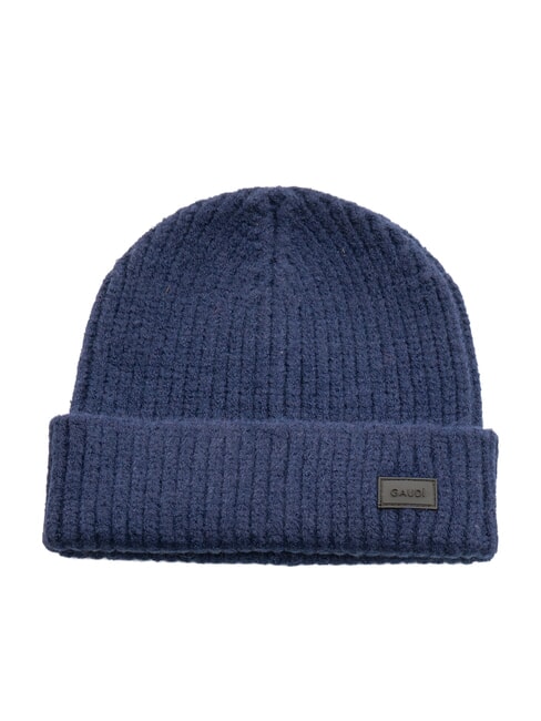 GAUDÌ EVAN Cappello beanie con risvolto blue - Cappelli