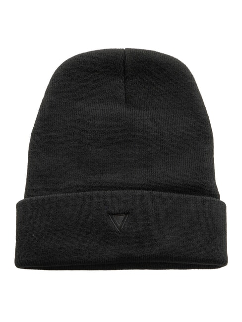 GAUDÌ EVAN Cappello beanie logo ricamato NERO - Cappelli