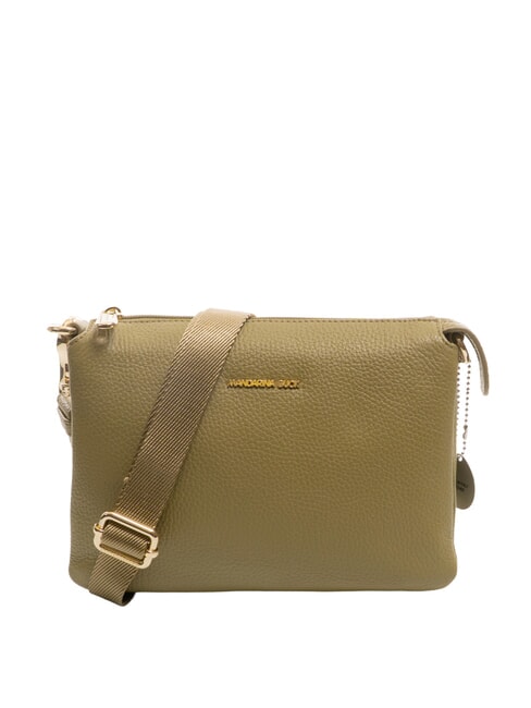 MANDARINA DUCK MELLOW Borsa a tracolla in pelle aloe - Borse Donna