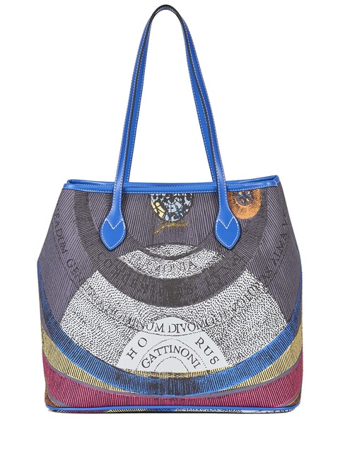 GATTINONI PLANETARIUM Borsa shopping media planetari/bluette - Borse Donna