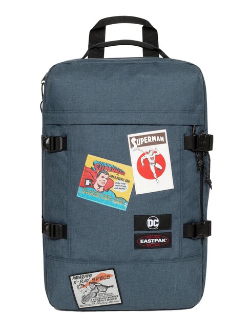 EASTPAK TRAVELPACK Superman Zaino Viaggio, porta PC 17" superman patch - Zaini Scuola & Tempo Libero