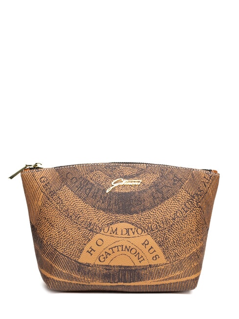 GATTINONI PLANETARIUM Beauty medio monochromatic tan - Bustine & Necessaire