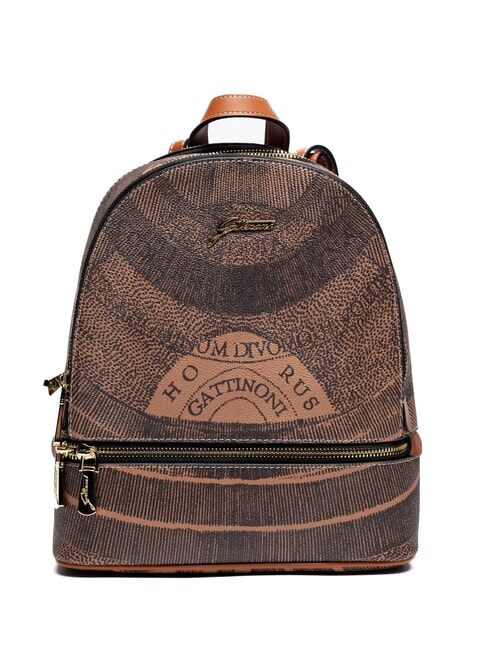 GATTINONI PLANETARIUM Zaino medio monocromat.dk brow/tan - Borse Donna