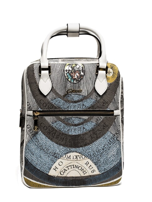 GATTINONI PLANETARIUM Zaino / Borsa a mano luna/ white - Borse Donna