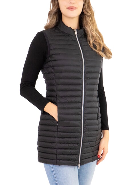 COLMAR PUNKY Gilet smanicato lungo leggero black - Gilet Donna