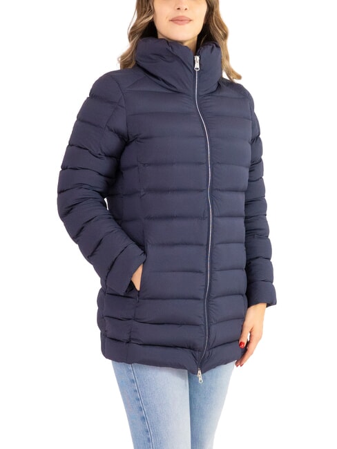 COLMAR EXPERT Piumino media lunghezza collo alto navy blue - Piumini Donna