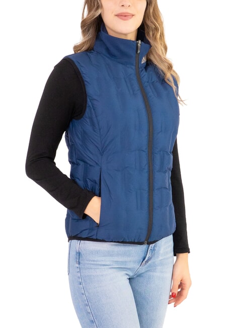 COLMAR SCI ETERNITY Gilet donna imbottito a collo alto airforce-airforce - Gilet Donna