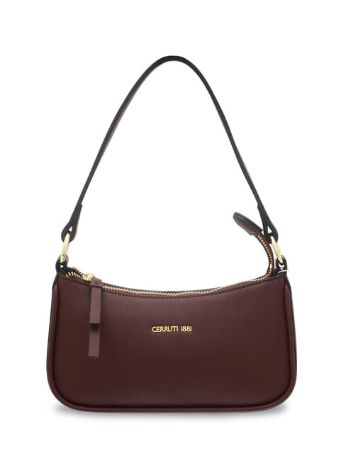 CERRUTI CERRUTIS Borsa a spalla con tracolla burgundy - Borse Donna